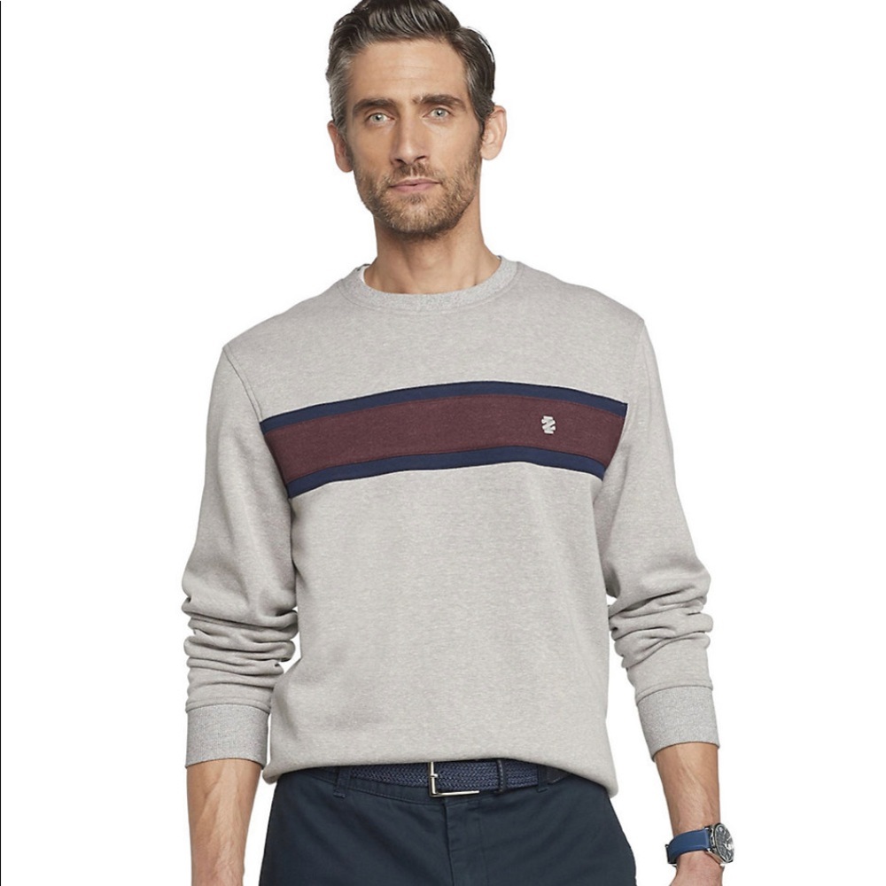 Izod crewneck pullover